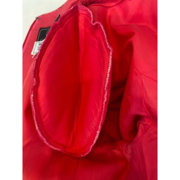 Vintage 1980’s Carolina Herrera for Bergdorf Pink Wool Dress Sz 4 Pink Zip Close - Picture 9 of 16